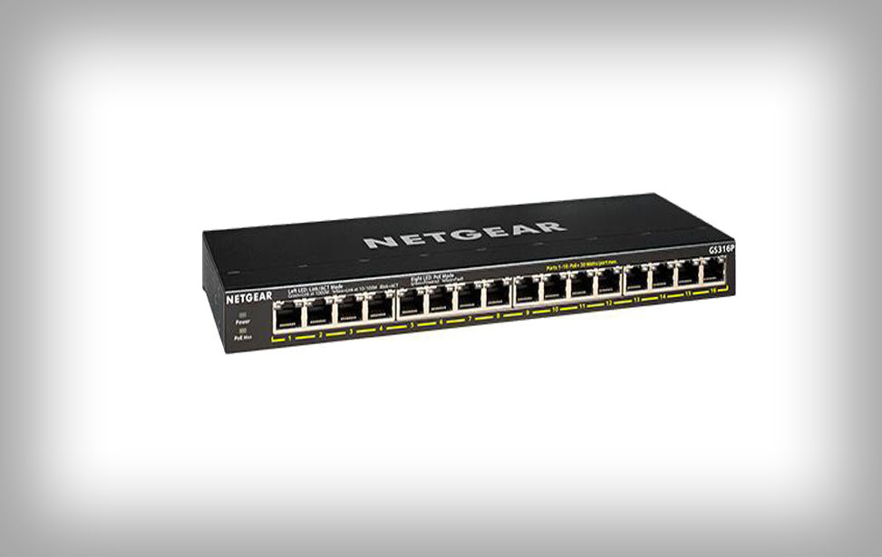 GS316P - 16 Port Gigabit Unmanaged Switch